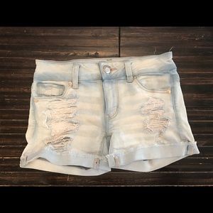 American Eagle Midi Next Level Stretch Shorts